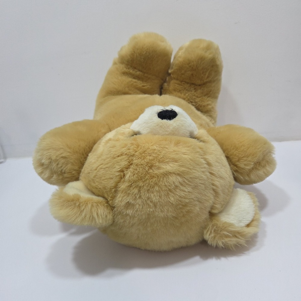 Vintage Dakin Cuddly Teddy Bear Plush Beige Tan Stuffed Animal Toy - Picture 4 of 7